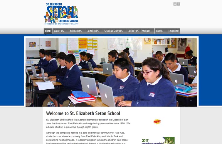 seton school website